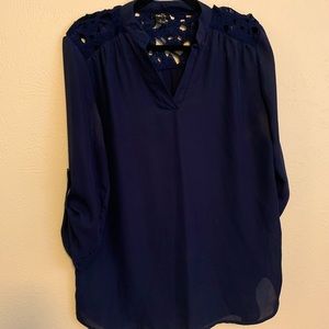 Navy Rue21 Blouse